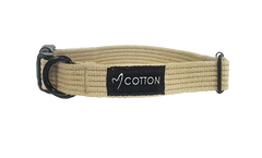 Gor Cotton Collar Large Beige 2.5cm