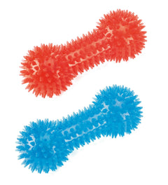 Gor Flex Squeaky Dumbell (15.5cm) Blue/Red Gor Flex Squeaky Dumbell (15.5cm) Blue/Red