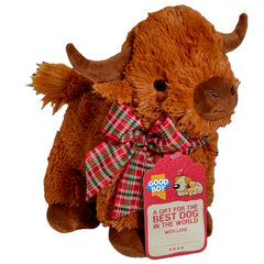 Good Boy Christmas Gift Highland Cow Large 24cm