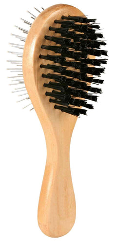 Trixie Wooden Brush Double Sided 5 x 17cm
