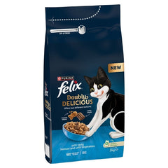 Felix Adult Doubly Delicious Salmon & Veg 2kg Felix