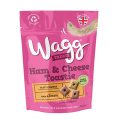 Wagg Ham & Cheese Toastie Tasty Chunks 125g x 7 Wagg