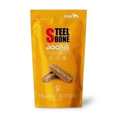 I Love My Pets Steel Bone Peanut Butter Dog Chew Small/Medium 5 Pack