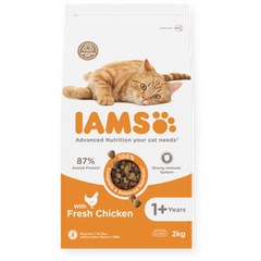 IAMS Advanced Nutrition Adult Cat Food with Fresh Chicken, 2kg
