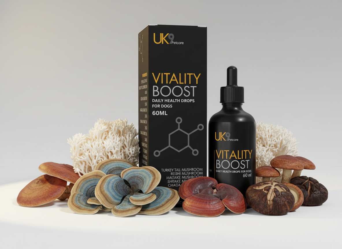 Vitality Boost | Daily Health Drops for Dogs 60ml Pipette drop formula