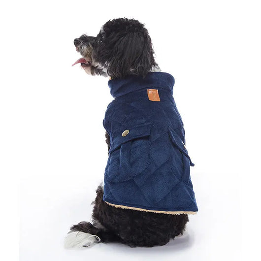 Reflective Waterproof Dog Coat (Fleece-Lined) Teamdrop