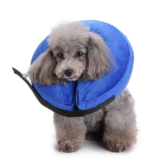 Cone Collar Inflatable Pet Medical Supplies Anti-bite PVC Comfortable Zipper E-Collar eprolo