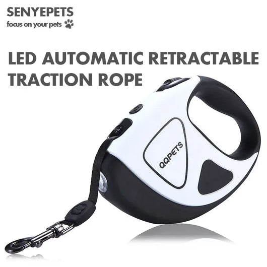 LED Retractable Dog Lead with Night Safety Light EPROLO