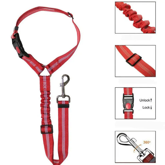 Dog Car Seat Belt Lead Teamdrop