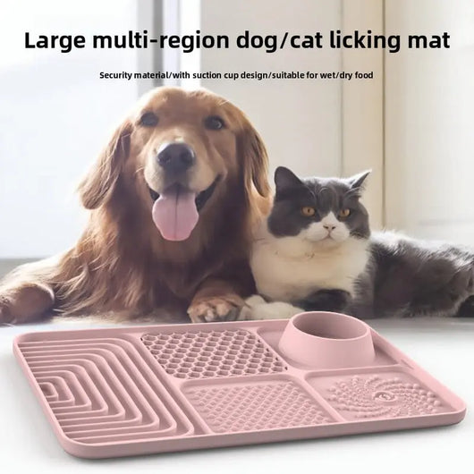 Silicone Dog Lick Mat (Suction Base) Teamdrop