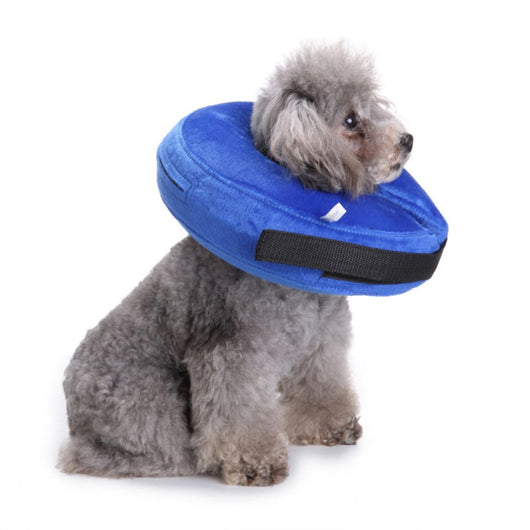 Cone Collar Inflatable Pet Medical Supplies Anti-bite PVC Comfortable Zipper E-Collar eprolo