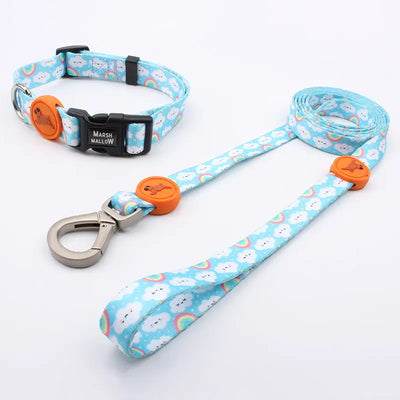 Printed Dog Harness, Collar & Lead Set EPROLO