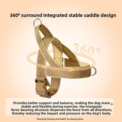 Tactical Dog Harness & Collar Set Teamdrop