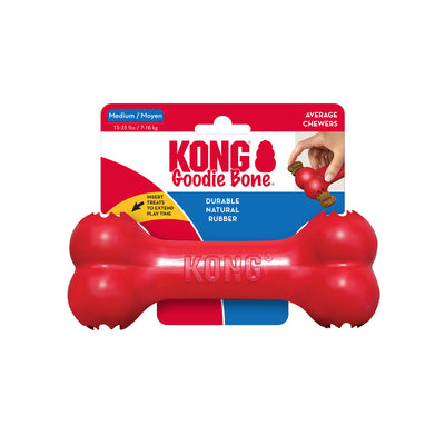KONG Goodie Bone Medium (18cm) Red - UK9 Petcare