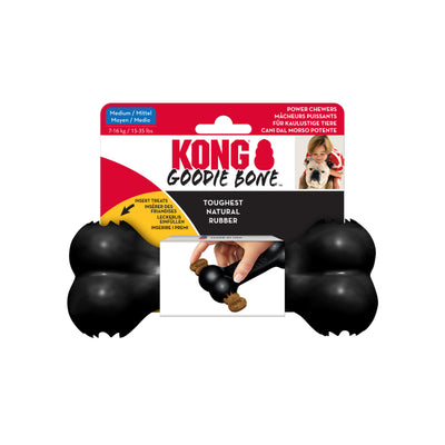 KONG Goodie Bone Extreme Medium (18cm) Black — packaging