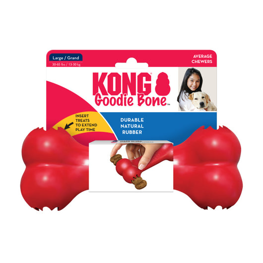 KONG Goodie Bone Large (21.5cm) Red - UK9 Petcare