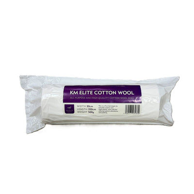 KM Elite Cotton Wool XL Roll 500g KM Elite