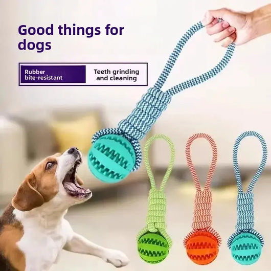 Treat-Dispensing Tug Ball Teamdrop