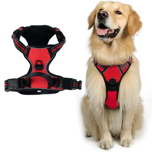 Reflective Dog Harness Vest Teamdrop