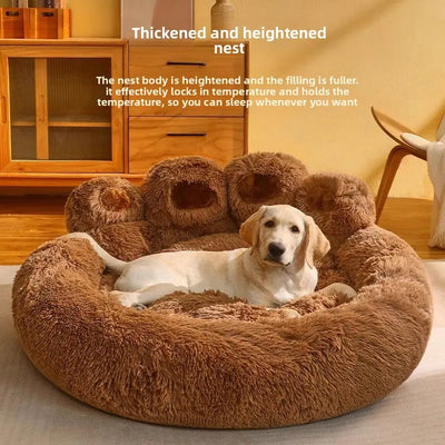 Thermal Plush Dog Bed Teamdrop