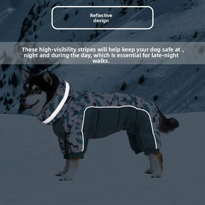 Camouflage Dog Coat (4-Leg Coverage) Teamdrop