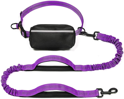 Reflective Hands-Free Waist Dog Lead Teamdrop