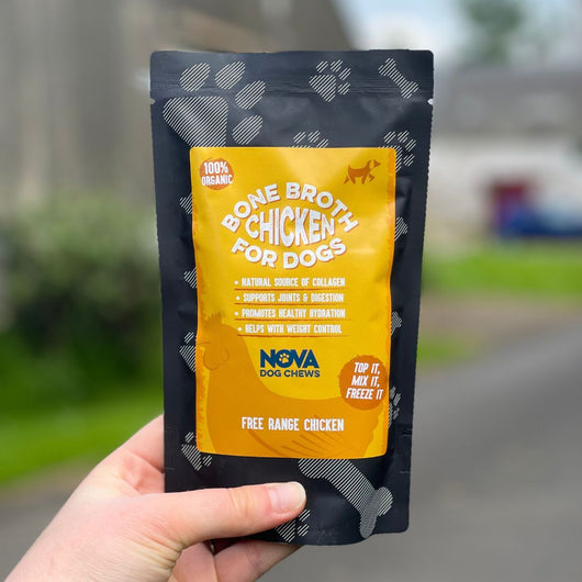 Nova Dog Chews Chicken Bone Broth 230ml