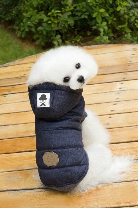 Two-Layer Cotton Dog Coat Teamdrop