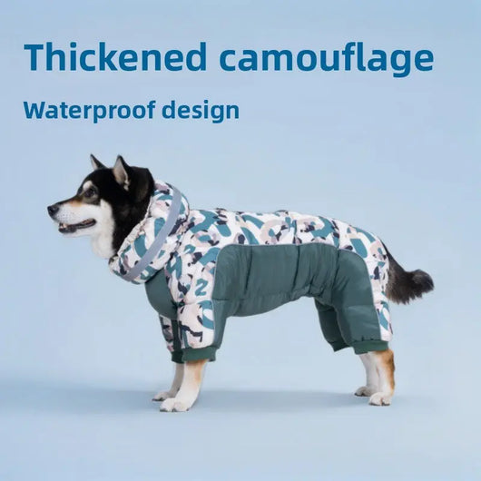 Camouflage Dog Coat (4-Leg Coverage) Teamdrop
