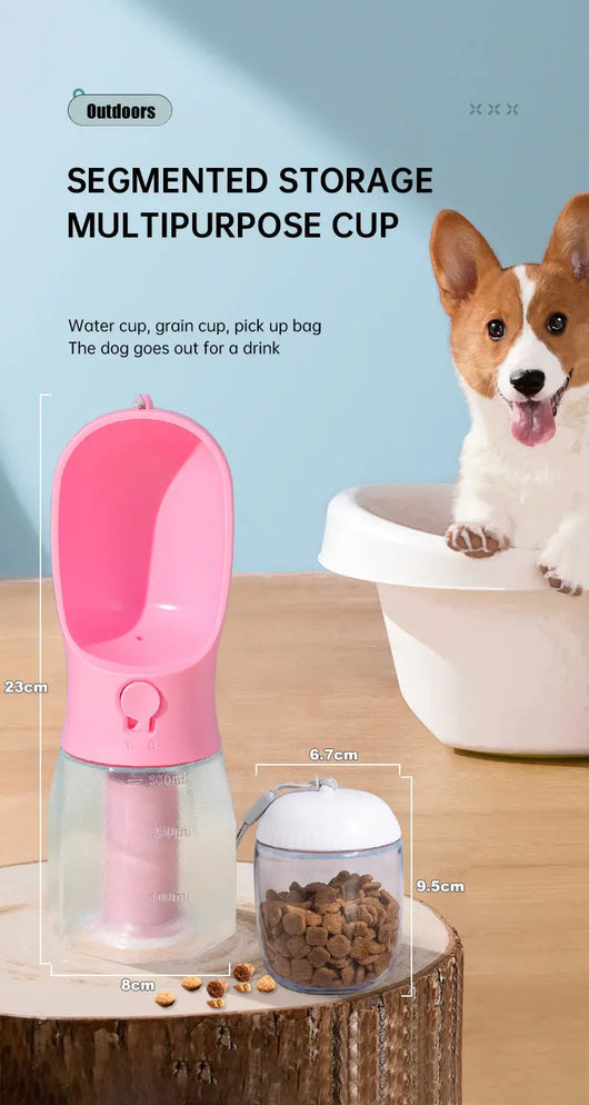 3-in-1 Portable Dog Water Bottle EPROLO