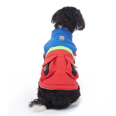 Reflective Waterproof Dog Coat (Fleece-Lined) Teamdrop
