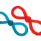 Gor Flex Flying Frizbee (20cm) Blue/Red