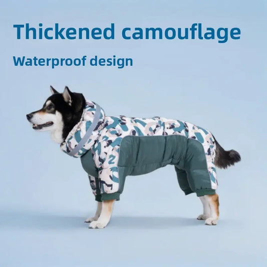 Camouflage Dog Coat (4-Leg Coverage) Teamdrop