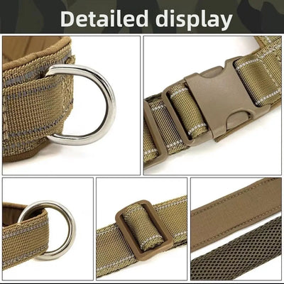 Tactical Dog Harness & Collar Set Teamdrop