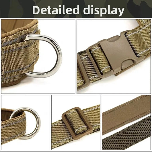 Tactical Dog Harness & Collar Set Teamdrop