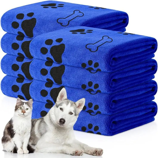 Quick-Dry Absorbent Dog Bath Towel EPROLO