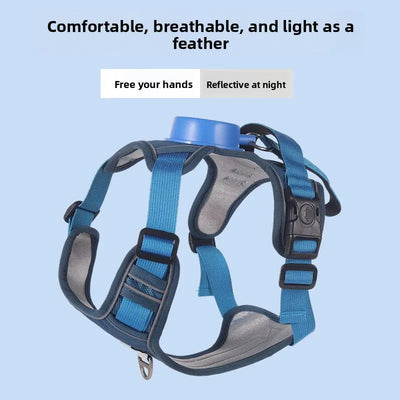 Dog Harness & Retractable Lead Set Teamdrop