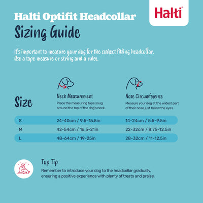 Halti Optifit Headcollar, Large, Black