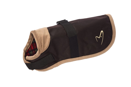 Gor Pets Edinburgh Wax Coat Brown
