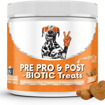 Dog Digestive Health Chewable Tablets Teamdrop