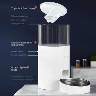 Wifi Smart Pet Feeder with Phone App EPROLO