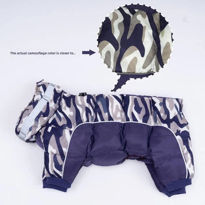 Camouflage Dog Coat (4-Leg Coverage) Teamdrop