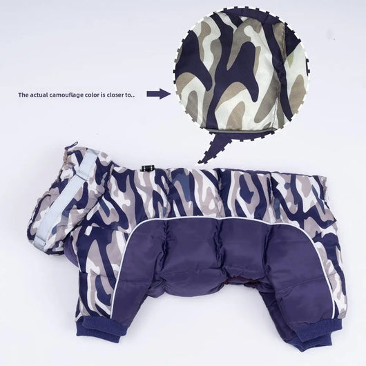 Camouflage Dog Coat (4-Leg Coverage) Teamdrop