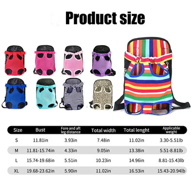 Pet Carrier Shoulder & Chest Backpack EPROLO