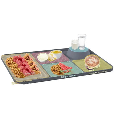 Silicone Dog Lick Mat (Suction Base) Teamdrop