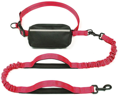 Reflective Hands-Free Waist Dog Lead Teamdrop