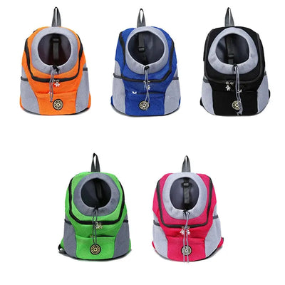 Mesh Double-Shoulder Dog Carrier Backpack EPROLO