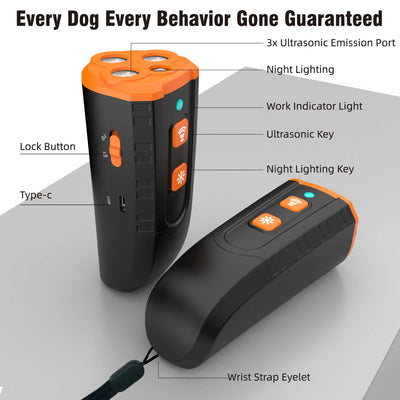 Handheld Ultrasonic Dog Bark Deterrent EPROLO