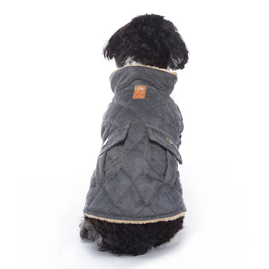Reflective Waterproof Dog Coat (Fleece-Lined) Teamdrop