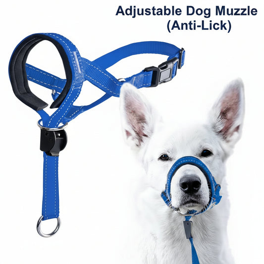 Adjustable Dog Muzzle (Anti-Lick) Teamdrop